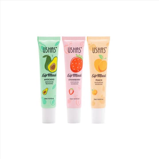 Ushas Moisturising Lip Mask (Set Of 3) - image 1